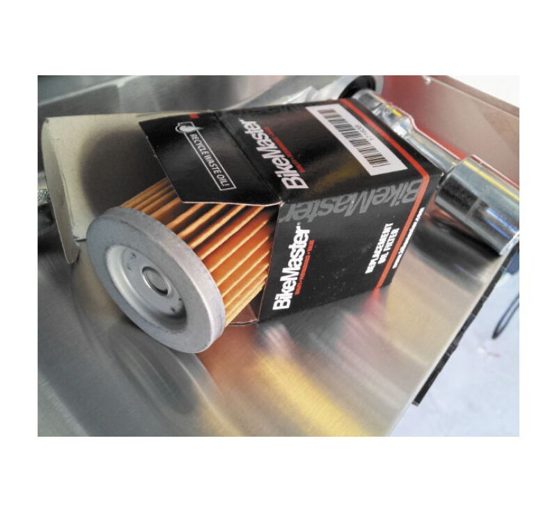 BikeMaster Honda BM-116 Oil Filter - Black
