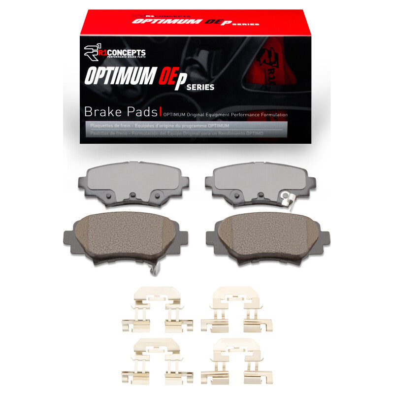 R1 Concepts R1 2014-2018 Mazda 3 Rear R1 Optimum OE Pads & Hardware Kit
