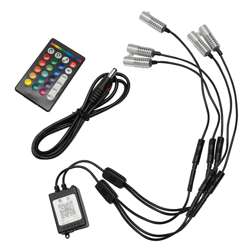 ORACLE Lighting Oracle Fiber Optic LED Light Head - ColorSHIFT (4PCS) - ColorSHIFT