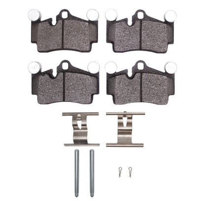 R1 Concepts R1 03-15 Audi Q7 Rear Optimum OE Pads & Hardware Kit