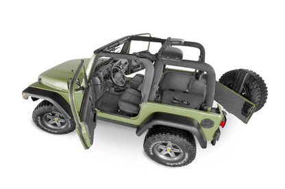 Husky Liners 97-06 Jeep Wrangler TJ / 04-06 LJ (w/o Ctr Cnsl w/Heat Shld) Guardian Impact Jeep Liner