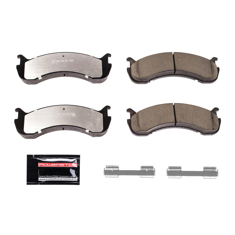 PowerStop Power Stop 11-16 Ford F59 Front or Rear Z36 Truck & Tow Brake Pads w/Hardware