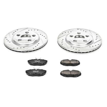 PowerStop Power Stop 2005 Jaguar Vanden Plas Rear Z23 Evolution Sport Brake Kit