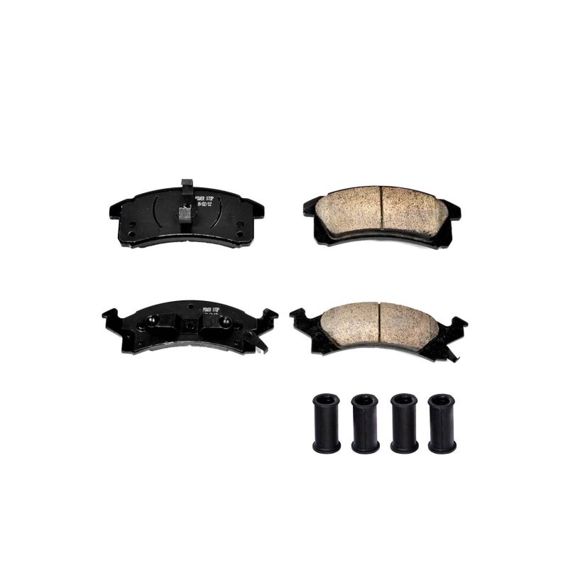 PowerStop Power Stop 90-95 Buick Skylark Front Z17 Evolution Ceramic Brake Pads w/Hardware