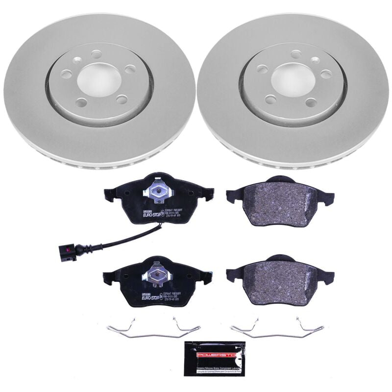 PowerStop Power Stop 99-10 Volkswagen Beetle Front Euro-Stop Brake Kit