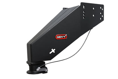 GEN-Y Hitch Gen-Y Nomad Static 5th Wheel to Gooseneck - 6.5K TW 30K Tow - Texture Black (1116/1621/1716 Frames)