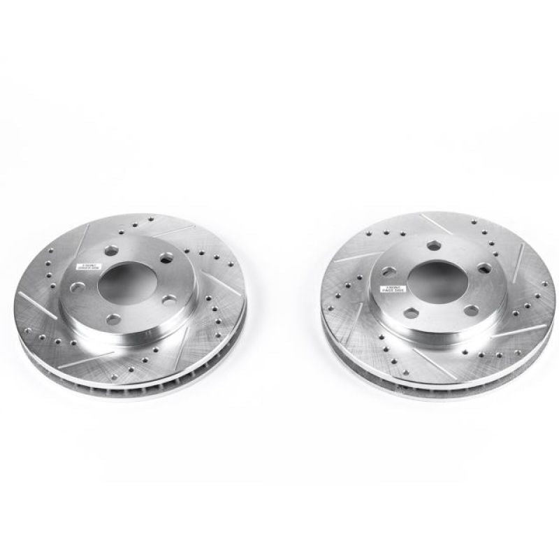 PowerStop Power Stop 97-05 Buick Century Front Evolution Drilled & Slotted Rotors - Pair