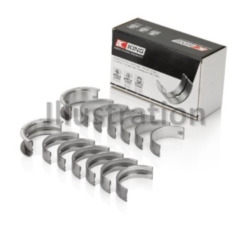 King Engine Bearings BMW M20B20-23-25-27 / M50B25 / M52B20-25-28 (Size 0.75) Main Bearing Set