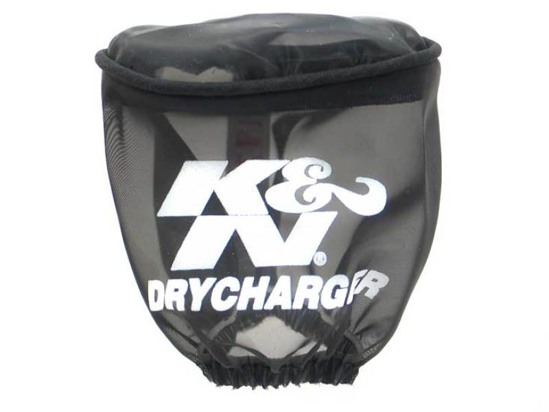 K&N Engineering K&N Drycharger Air Filter Wrap - Oval Straight - Black
