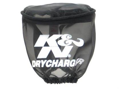 K&N Engineering K&N Drycharger Air Filter Wrap - Oval Straight - Black