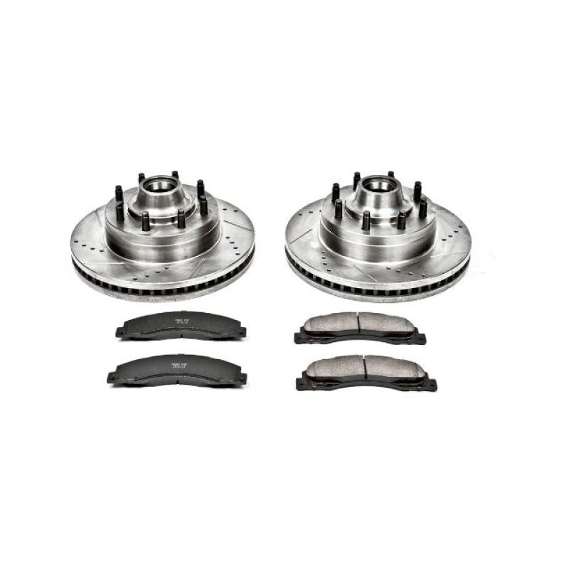 PowerStop Power Stop 17-18 Ford E-450 Super Duty Front Z23 Evolution Brake Kit