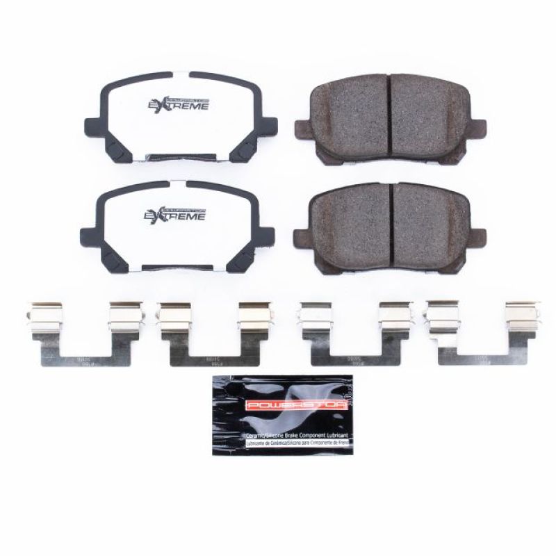 PowerStop Power Stop 03-08 Pontiac Vibe Front Z26 Extreme Street Brake Pads w/Hardware