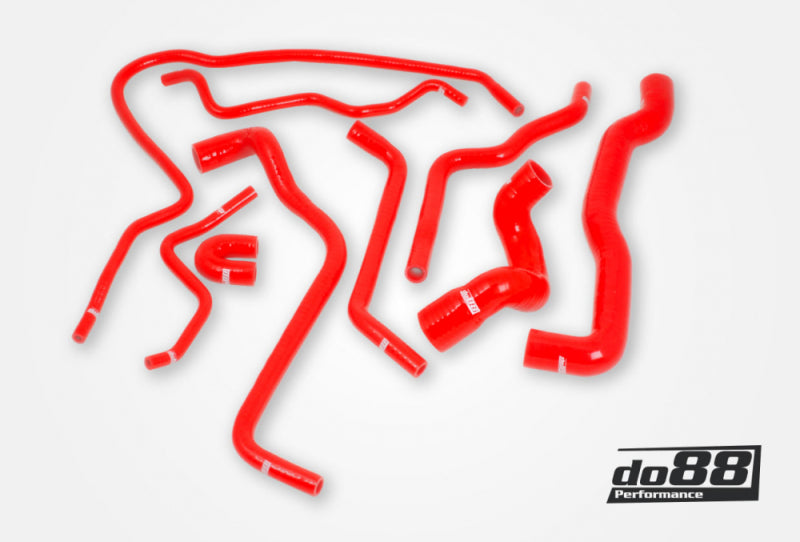 do88 SAAB 9-3 Turbo T7 99-03 Coolant Hoses Red