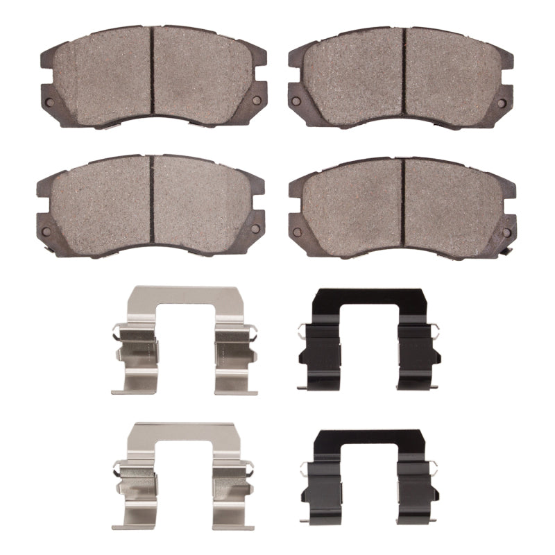R1 Concepts R1 90-96 Subaru Legacy Front Optimum OE Pads & Hardware Kit