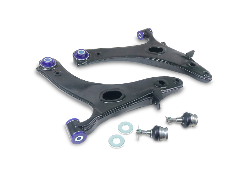 SuperPro 2013-2015 Subaru XV Crosstrek Limited Front Lower Control Arm Set w/ Bushings