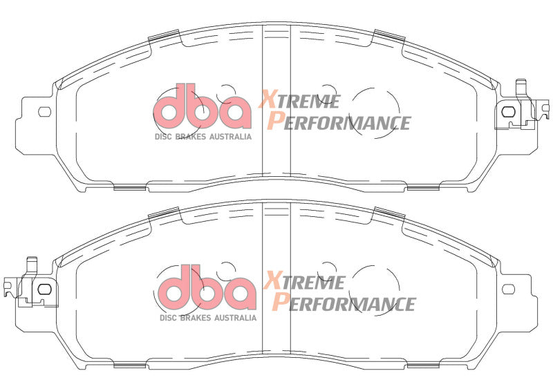 DBA 2015+ Nissan Navara NP300 2.5L XP Performance Front Brake Pads