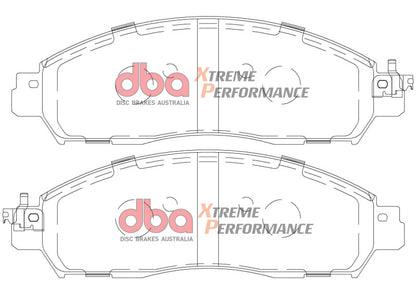 DBA 2015+ Nissan Navara NP300 2.5L XP Performance Front Brake Pads