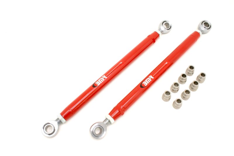 BMR Suspension BMR 05-14 S197 Mustang Double Adj. Lower Control Arms w/ Heavy Duty Rod Ends - Red