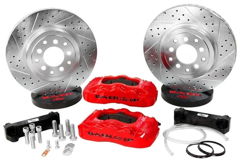 Baer Brakes 06-09 Chevy Trailblazer 14in Pro Front Brake Kit - Red