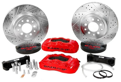 Baer Brakes 06-09 Chevy Trailblazer 14in Pro Front Brake Kit - Red
