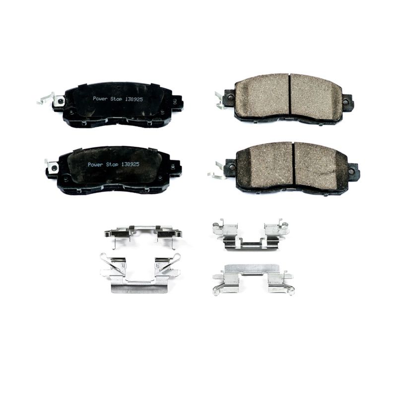 PowerStop Power Stop 13-19 Nissan Altima Front Z17 Evolution Ceramic Brake Pads w/Hardware