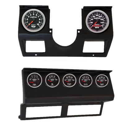 Autometer Sport-Comp II Direct Fit Dash Kit 87-96 Jeep Wrangler YJ (Tach/MPH/FL/OilP/WTMP/VLT/TRNS)