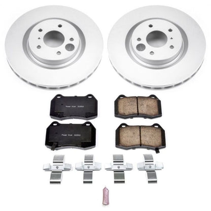 PowerStop Power Stop 03-04 Infiniti G35 Front Z17 Evolution Geomet Coated Brake Kit