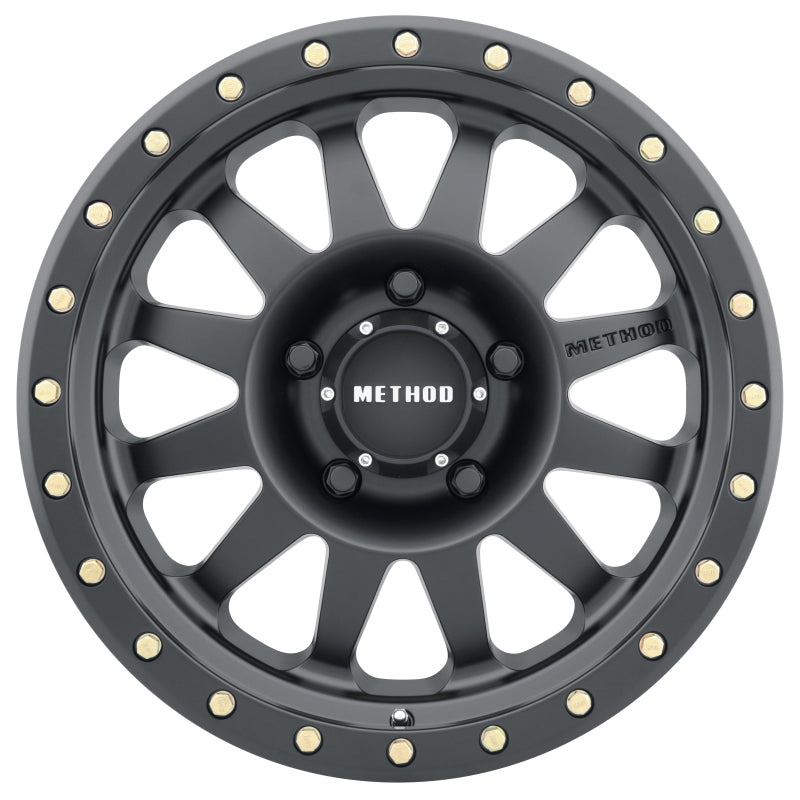 Method Wheels Method MR304 Double Standard 17x8.5 0mm Offset 5x5 94mm CB Matte Black Wheel