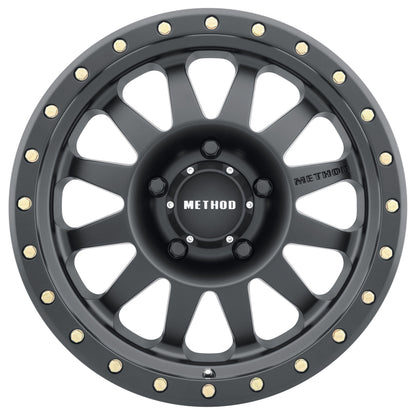 Method Wheels Method MR304 Double Standard 15x8 -24mm Offset 5x4.5 83mm CB Matte Black Wheel