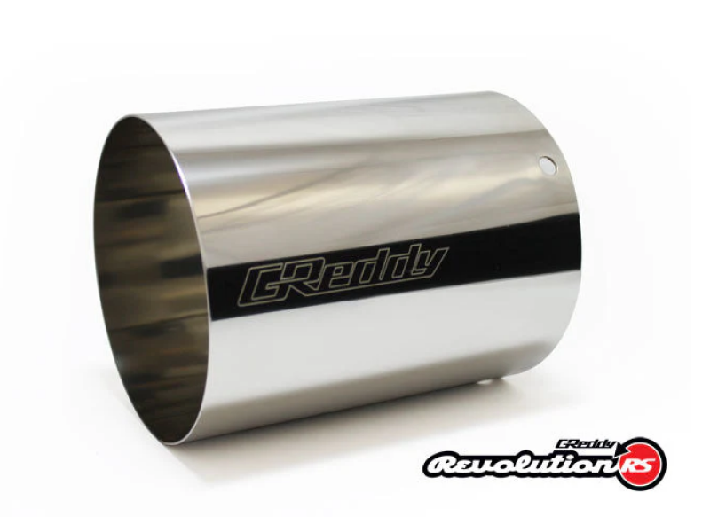GReddy SS Tip (115mm Dia/170mm Length) for Universal 3in Revolution RS Muffler
