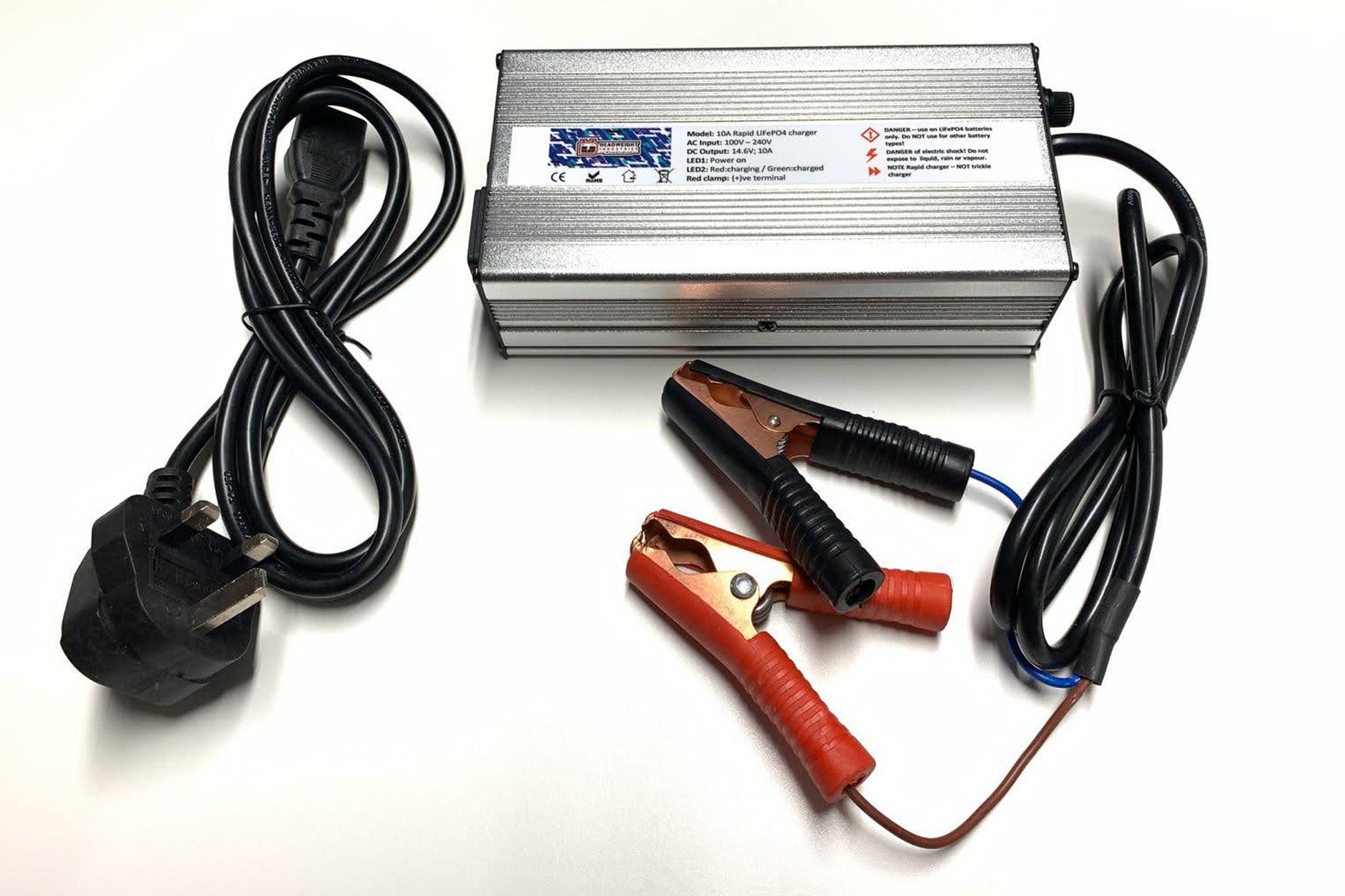 Deadweight Industries DI10AMPCHARGER - 10-Amp Lithium Rapid Charger
