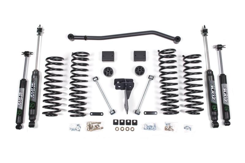Zone Offroad 12-18 Jeep JK 4dr 4in Suspension Kit