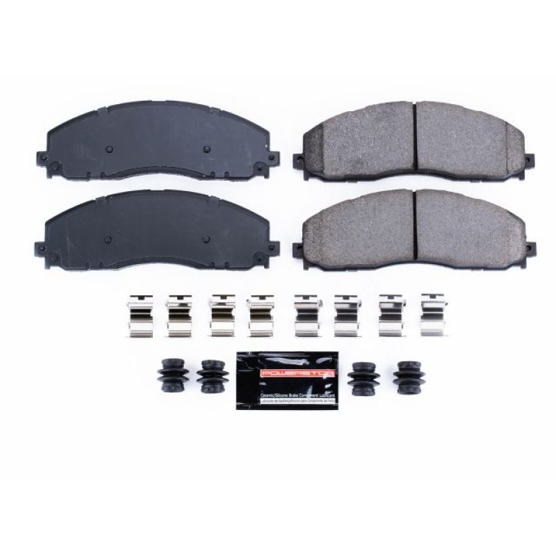 PowerStop Power Stop 12-19 Ford F-250 Super Duty Front Z23 Evolution Sport Brake Pads w/Hardware