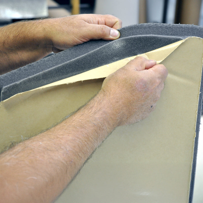DEI 07-10 Jeep Wrangler JK 2-Door Boom Mat Headliner - 3 Piece - White