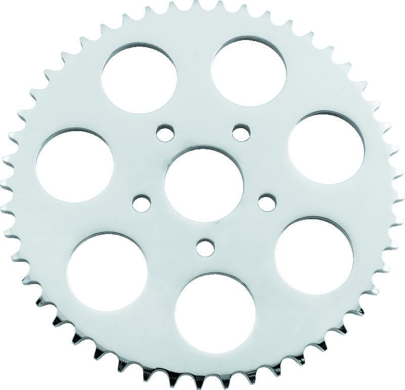 TwinPower Twin Power 86-92 XL Chrome Disc Brake Rear Sprocket 49 Tooth Flat