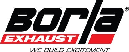 Borla 03-08 Nisan 350Z S Type Catback System - Black Chrome Tip