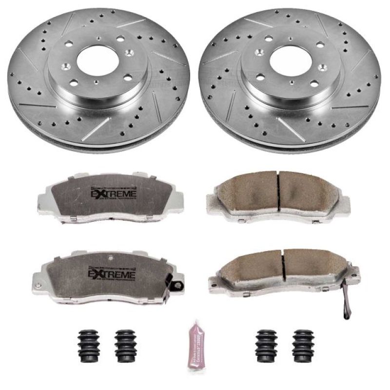 PowerStop Power Stop 98-99 Acura CL Front Z26 Street Warrior Brake Kit