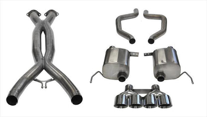 CORSA Performance Corsa 2015+ Chevrolet Corvette C7 Z06 2.75in Dual Rear Xtreme Cat-Back Exhaust w/ Quad Polis