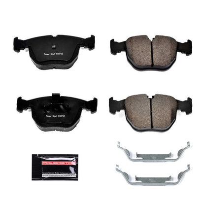 PowerStop Power Stop 01-03 BMW 530i Front Z23 Evolution Sport Brake Pads w/Hardware