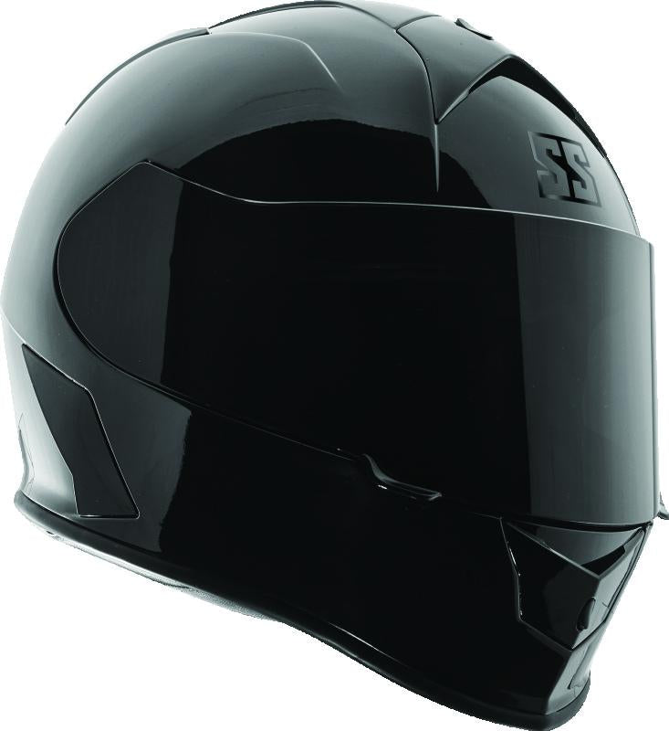 Speed and Strength Speed Helmet and Strength SS900 Solid Speed Helmet Gloss Black - Medium