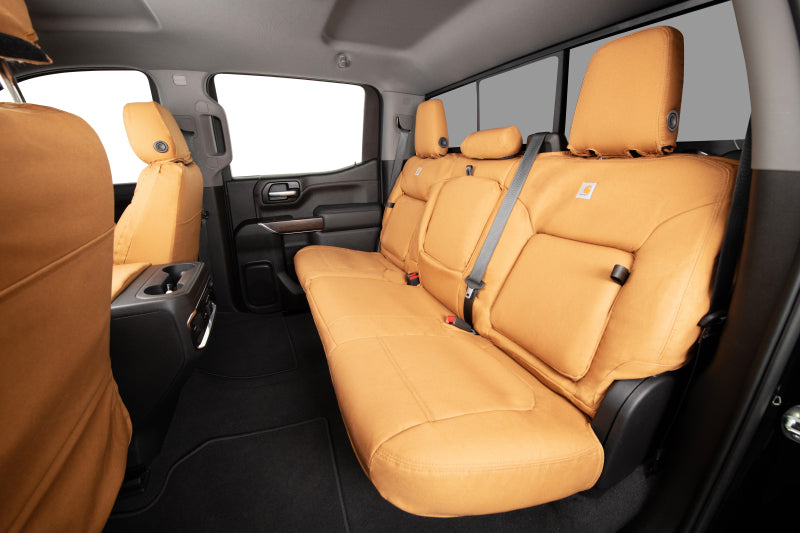 Covercraft 2025+ Chevrolet Suburban/Tahoe/GMC Yukon 1st Row Bucket Seat Cover - Carhartt Brown