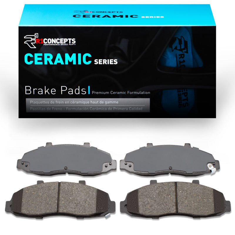 R1 Concepts R1 97-04 Lincoln Blackwood Front Ceramic Brake Pads