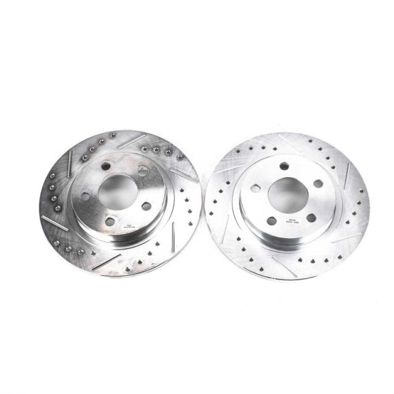PowerStop Power Stop 03-05 Buick Park Avenue Rear Evolution Drilled & Slotted Rotors - Pair