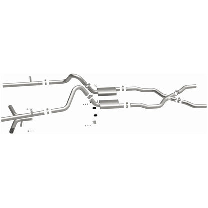 MagnaFlow Sys Cat-Back 55-57 Chevy Bel Air V8 3inch