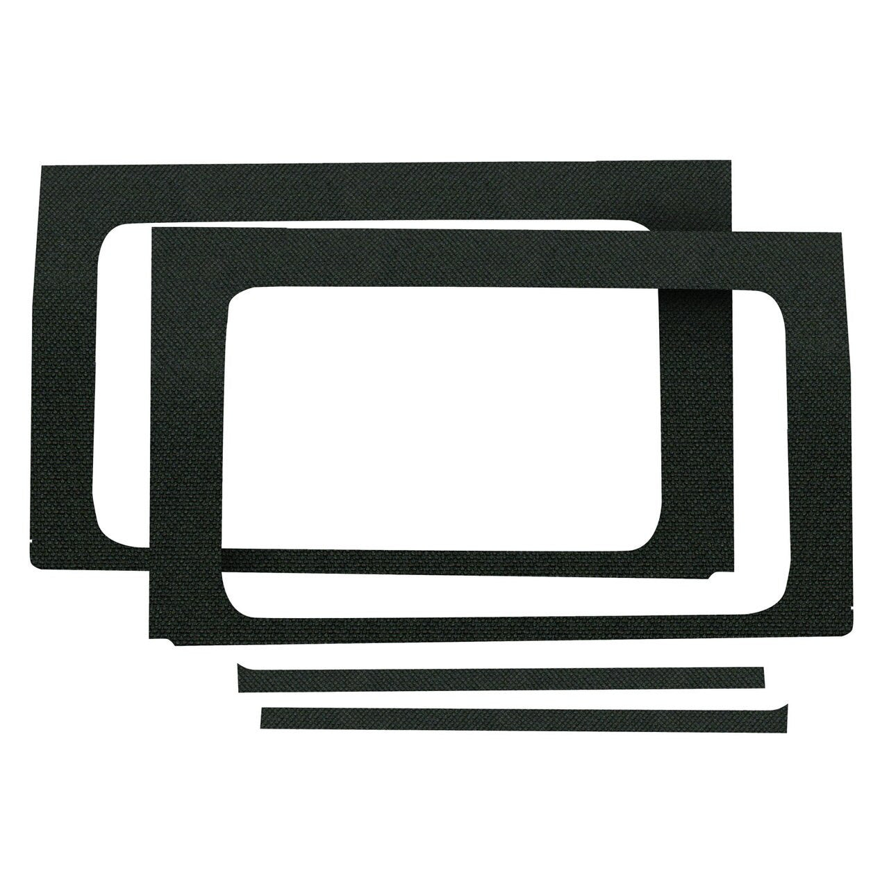DEI 50173 BLACK ORIGINAL FINISH REAR SIDE WINDOW ONLY FOR JEEP WRANGLER JL 4-DOOR