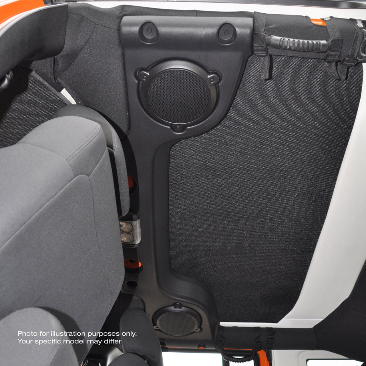 DEI 50601 BLACK ORIGINAL FINISH COMPLETE KIT FOR JEEP WRANGLER LJ 2004-2006