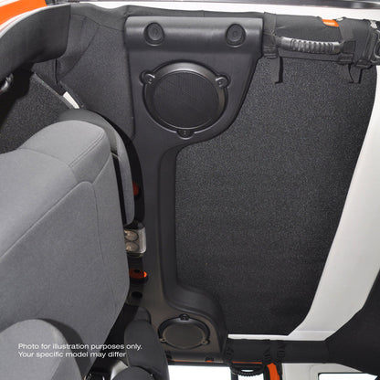 DEI 50601 BLACK ORIGINAL FINISH COMPLETE KIT FOR JEEP WRANGLER LJ 2004-2006