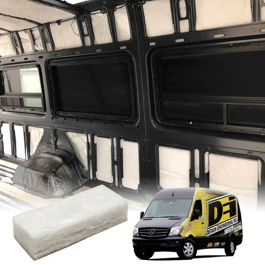 DESIGN ENGINEERING (DEI) 52100 FLOOR INSULATION KIT FOR MERCEDES SPRINTER VAN 144IN 2007+