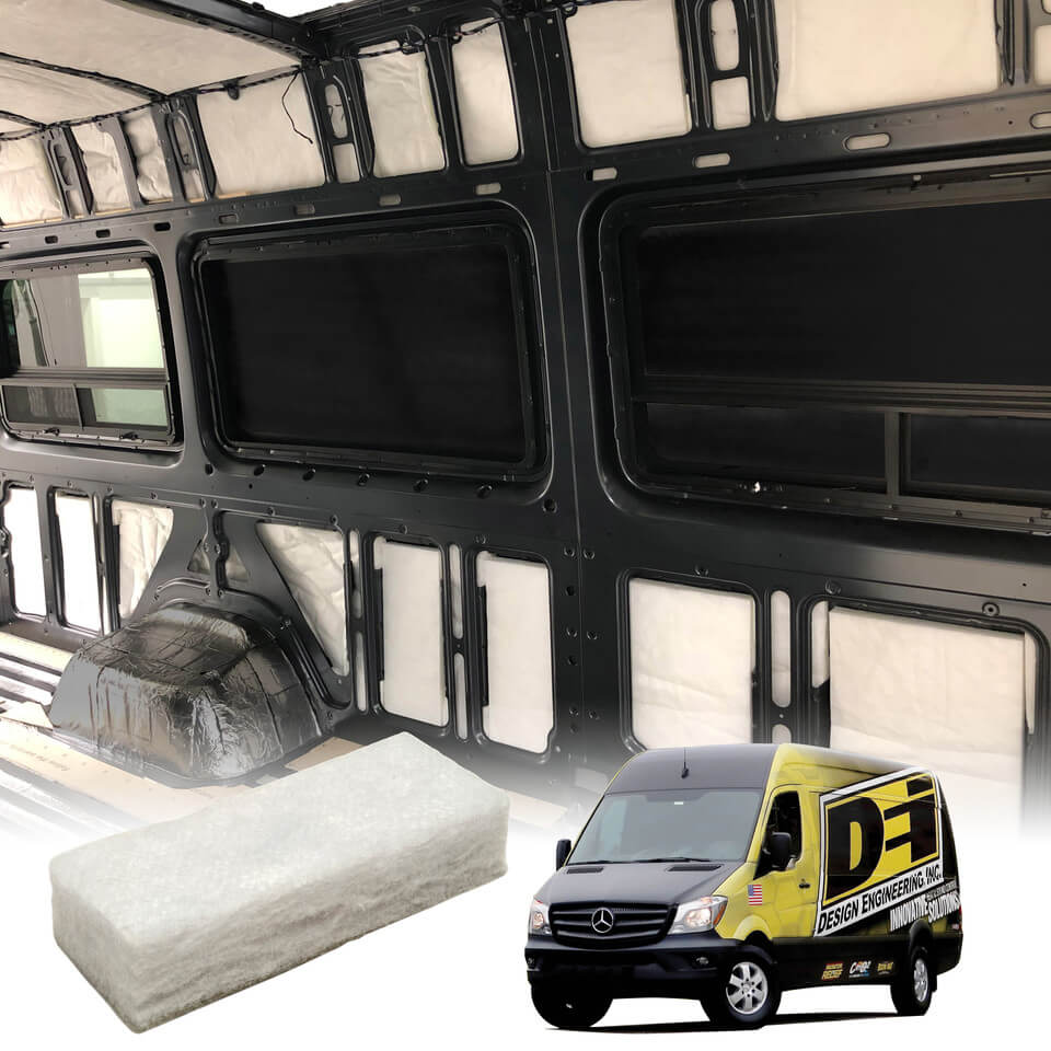 DESIGN ENGINEERING (DEI) 51103 FLOOR INSULATION KIT FOR MERCEDES SPRINTER VAN 144IN DUALLY 2007+