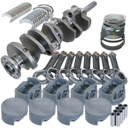 Eagle Ford FE 4.250in Crank 6.700in I-Beam Rods -20cc Inv Dome 4.250in Pistons Rotating Assembly